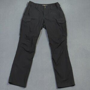 5.11 Tactical Icon Pant Women's 8 Black Cargo Utility Outdoor Hiking Combat
